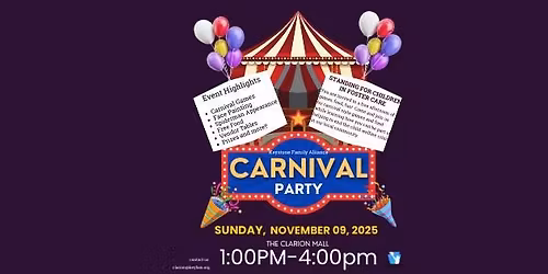 Keystone Family Alliance Stand Sunday Kid's Carnival