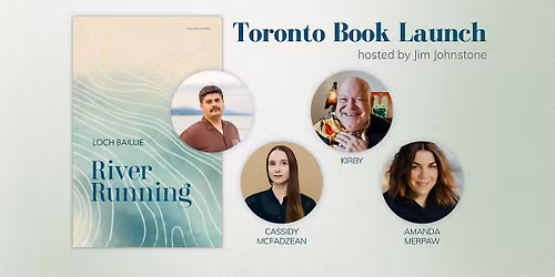 Loch Baillie book launch "River Running" with special guests