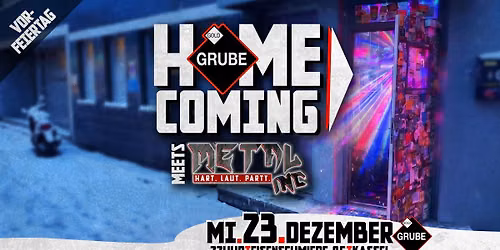 Homecoming meets Metal Inc. in der Goldgrube Kassel (Vorfeiertag)