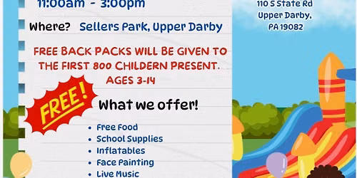 BACK TO SCHOOL COMMUNITY FUN DAY