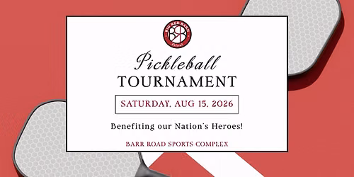 The BRBR Pickleball Tournament