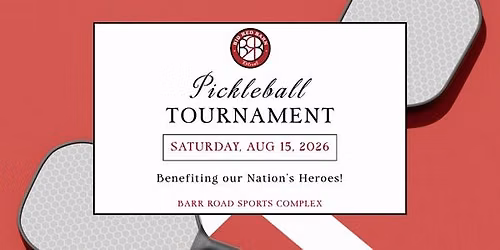 The BRBR Pickleball Tournament