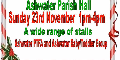 Ashwater Christmas craft fayre