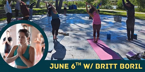 Saturday Yoga on the Labyrinth w\/ Britt Boril