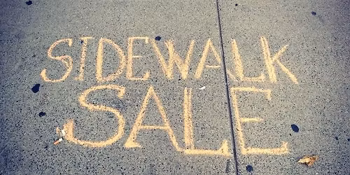 Semi-Annual Sidewalk Sale