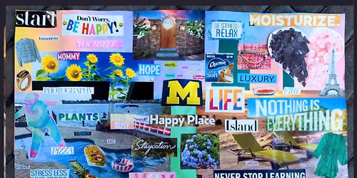 Vision Board Night - Recovery, Creativity, and Intention Setting
