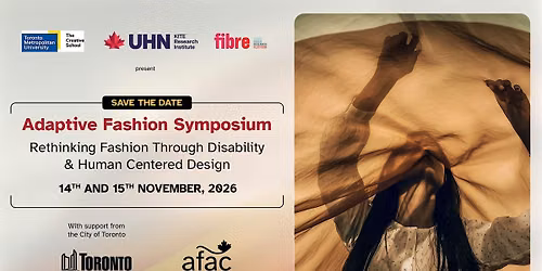 Adaptive Fashion Symposium - Save the Date & Register Your Interest
