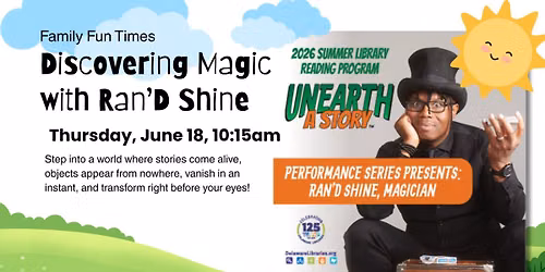 Family Fun Times - Discovering Magic with Ran'D Shine
