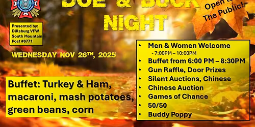 Doe & Buck Night 2025