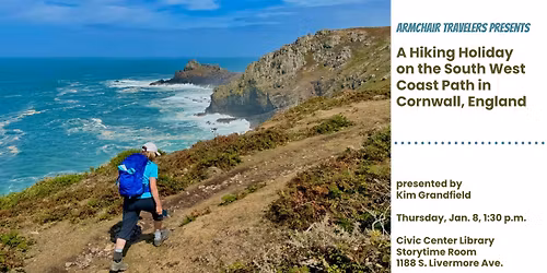 Armchair Travelers: \u201cHiking Holiday on SW Coast Path in Cornwall, England\u201d by Kim Grandfield