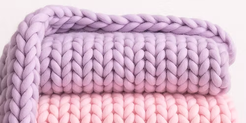The Crafty Place - Chunky Knit Blanket Party