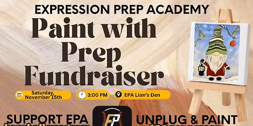 Paint with Prep: EPA Baseball Fundraiser