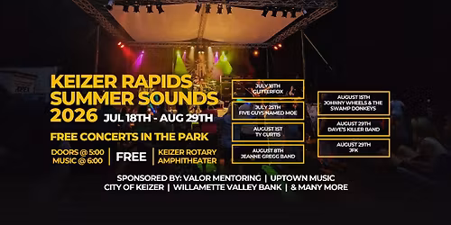 Keizer Rapids Summer Sounds