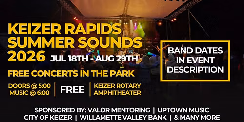 Keizer Rapids Summer Sounds