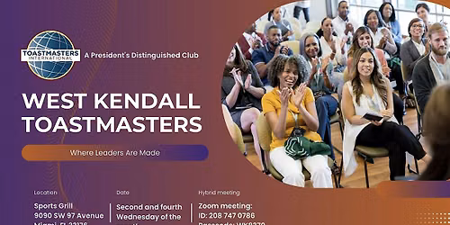 West Kendall Toastmasters Club
