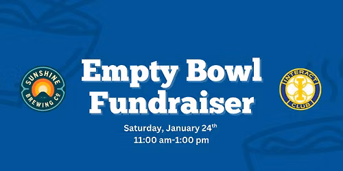 Empty Bowl & Soup Fundraiser