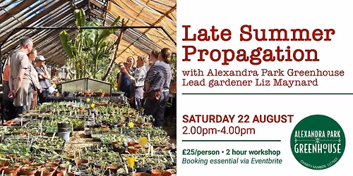 WORKSHOP Late Summer Propagation