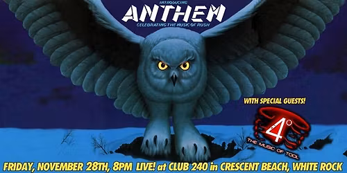 ANTHEM with 4\u00b0 at CLUB 240
