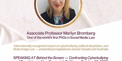 Cyberbullying & Deepfakes in NB Politics \/ Cyberintimidation et hypertrucages en politique au N.-B.