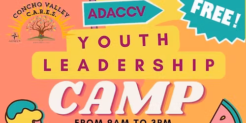 ADACCV SUMMER LEADERSHIP CAMP 3rd through 5th graders