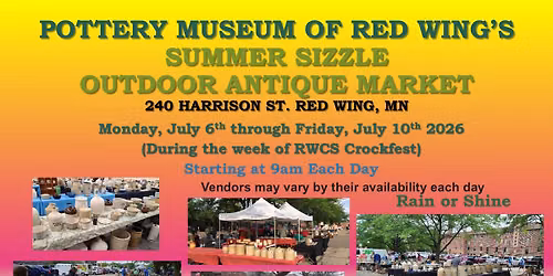 Summer Sizzle Outdoor Antique Market 2026