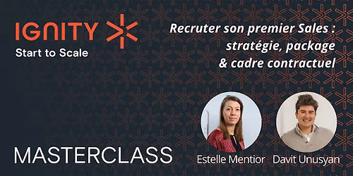 Recruter son premier Sales : strat\u00e9gie, package & cadre contractuel
