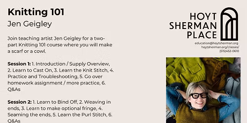 CLASS: Knitting 101