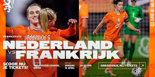 Nederland - Frankrijk (WK-kwalificatie)