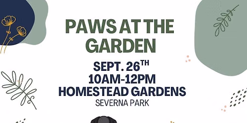 Paws at The Garden: A Meet and Greet Event