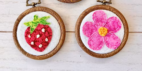 Special Slow Stitch Earth Day Embroidery Fabric Scrap Workshop @ Ravens Ring Brewing Co. 4\/22