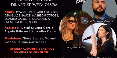 Fado Da Liberdade, Dinner & Fado Show!