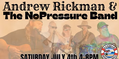Andrew Rickman & the NoPressure Band at Sandbar