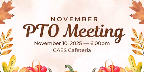 November PTO Meeting