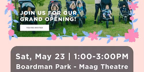 GRAND OPENING + Free Stroller Strides Class