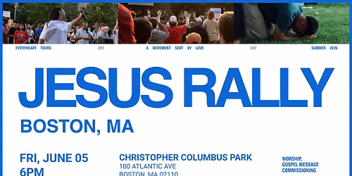 BOSTON, MA- JESUS RALLY