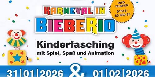 Kinderfasching "BiebeRio" 2026