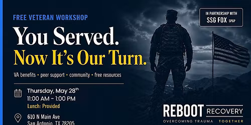 Veterans Benefits Workshop - San Antonio, TX | May 28th 2026