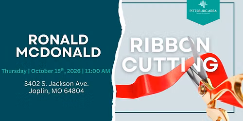 Ribbon Cutting - Ronald McDonald