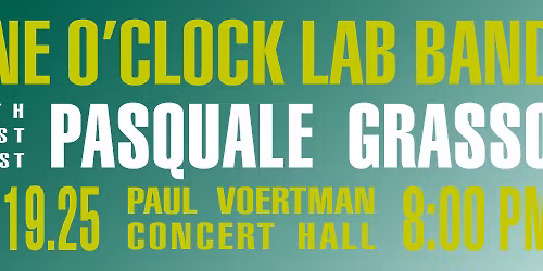 PASQUALE GRASSO JOINS THE ONE O\u2019CLOCK LAB BAND