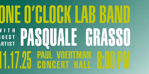 PASQUALE GRASSO JOINS THE ONE O\u2019CLOCK LAB BAND
