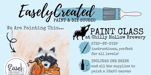 Sip & Paint Class at Chilly Hollow Brewery