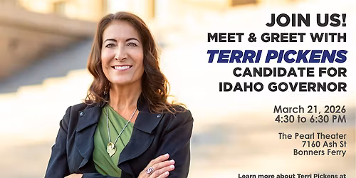 Boundary County Meet & Greet with Terri Pickens