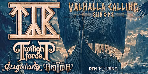 T\u00fdr \/ Twilight Force \/ Dragonland \/ Vanaheim - 2026 EU Tour 