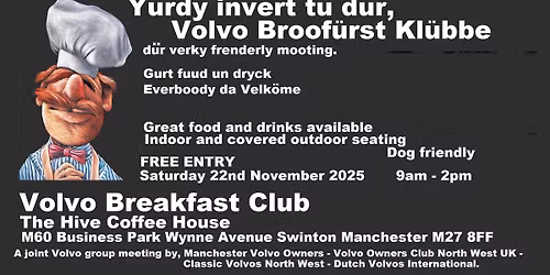 Volvo Breakfast Club, 22nd November