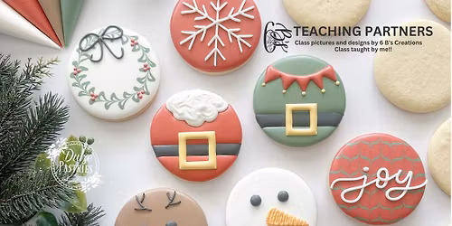 Holiday Royal Icing consistency class 