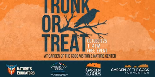 Trunk or Treat at Garden of the Gods Visitor & Nature Center