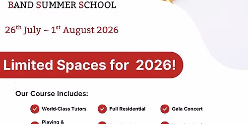 International Brass Band Summer School 2026