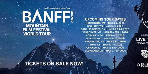 Vancouver, WA - Banff Mountain Film Festival 50th Anniversary Tour