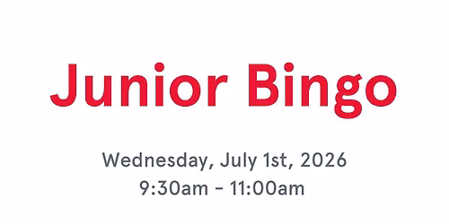 Junior Bingo