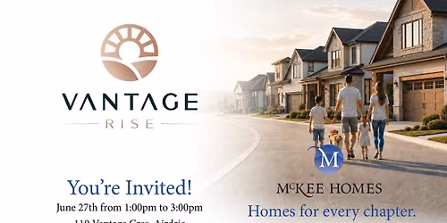 McKee Homes Vantage Rise Soft Opening Event